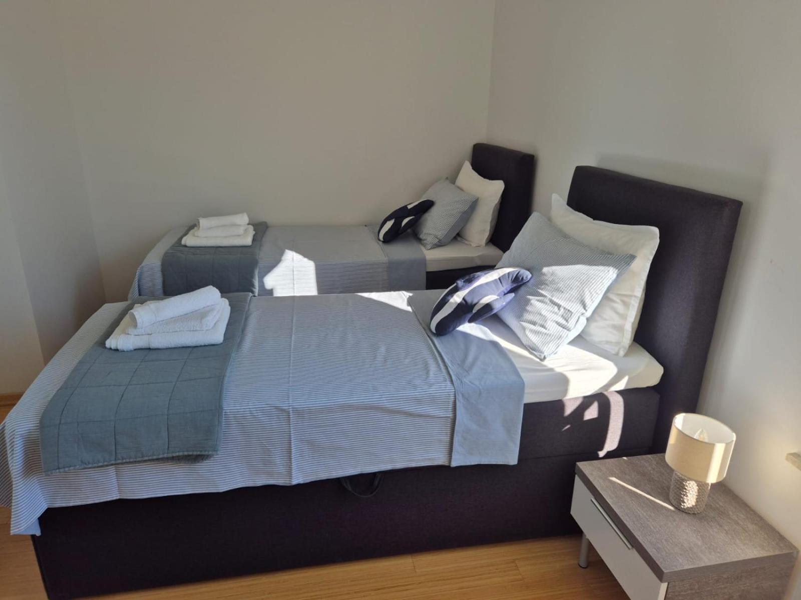 Luxury Two-Floor Apartment In Petrcane With Garden And Pool Bagian luar foto
