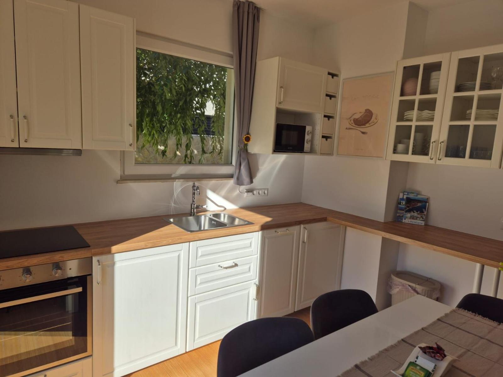 Luxury Two-Floor Apartment In Petrcane With Garden And Pool Bagian luar foto